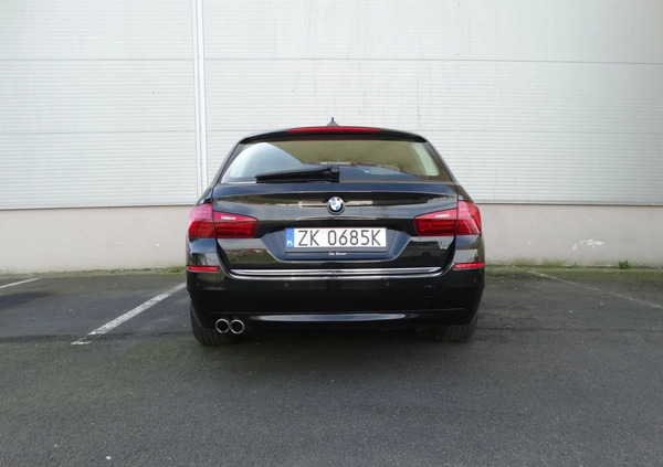 BMW Seria 5 cena 56900 przebieg: 278000, rok produkcji 2014 z Koszalin małe 596